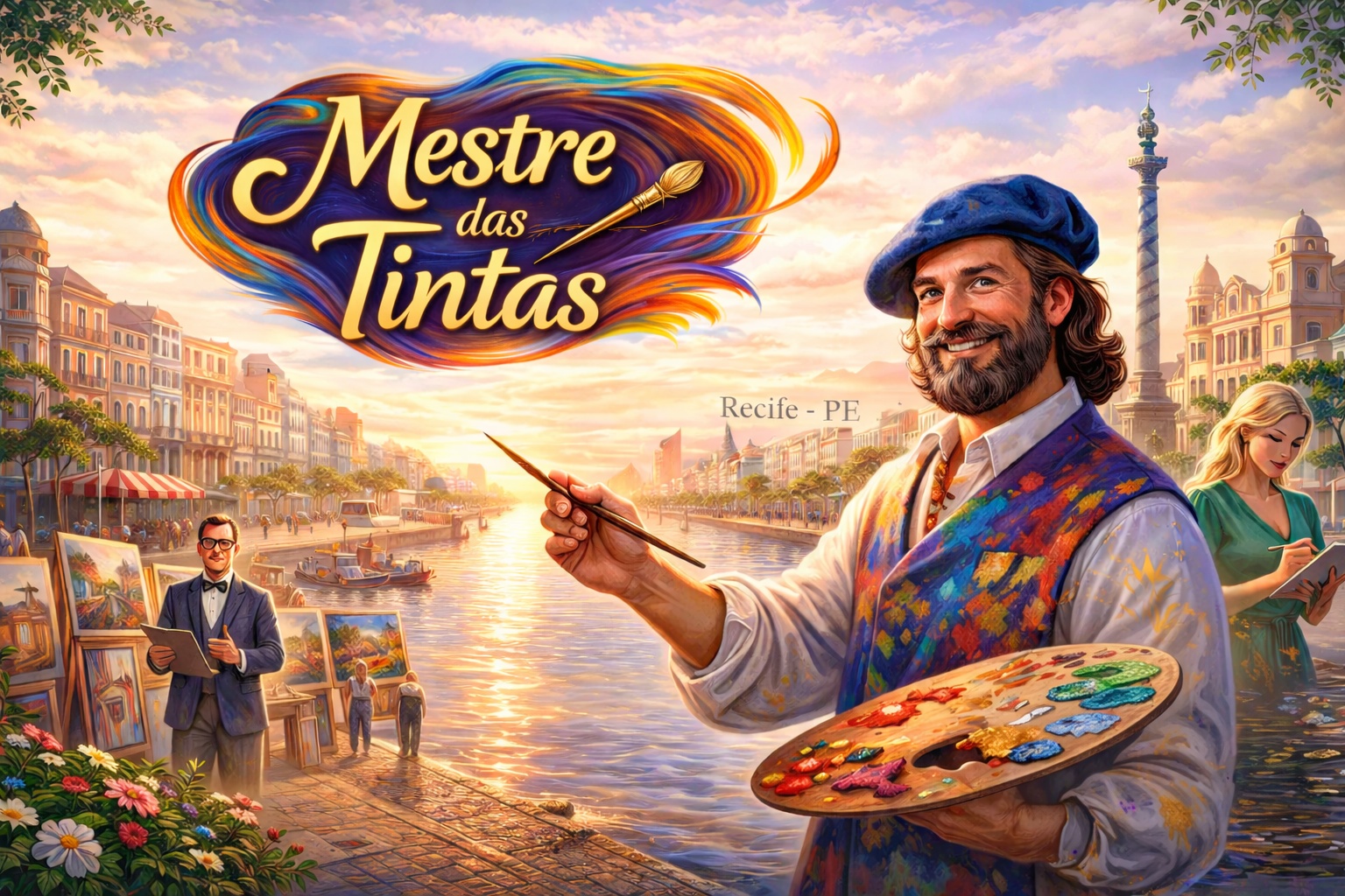 Capa de Mestre das Tintas